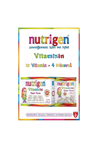Nutrigen Vitamixin   Saşe Form 30   Saşe