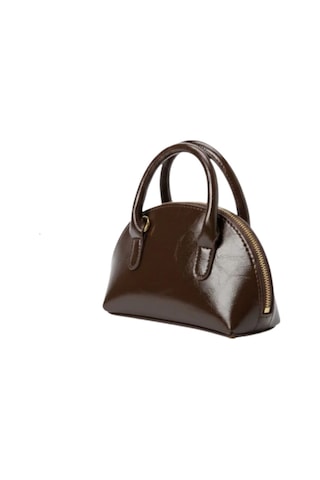 Biem Accessory Biem Kahverengi Oval Mini El Ve Omuz Çantası Çok Renkli
