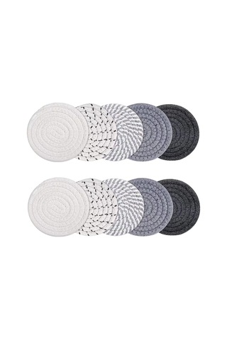 Xiaaokeji Bardak Altlıkları, Denizotu Sepet Tutucu Seti, 10 Parça Bardak Altlıkları Diğer