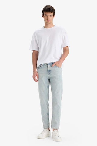 DeFacto %100 Pamuk 90's Slim Fit Dar Kalıp Yüksek Bel Dar Paça Jean Yıkamalı Pantolon F3903AX25SMNM39