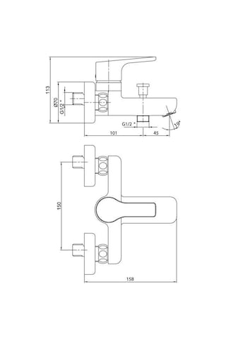 Eca Luna Banyo Bataryası Altın 102802450 Altın