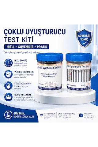 13 Parametreli İdrarda Uyuşturucu Testi
