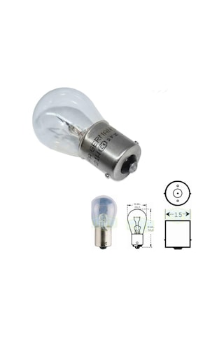 12V 21W Tek Duy Sinyal Ampulü Trifa 10'Lu Paket 00381