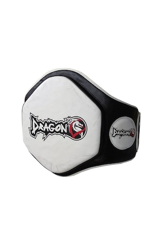 Dragon 40437-P Antrenör Bel Koruyucu Beyaz - Siyah