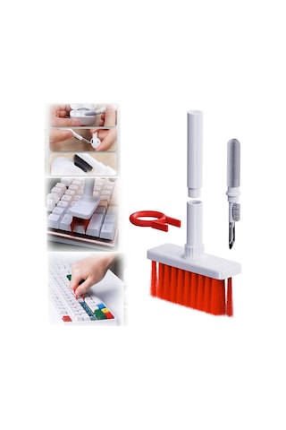 Temizleme Fırçası, 5'i 1 Arada Klavye Temizleme Seti, Çok İşlevli