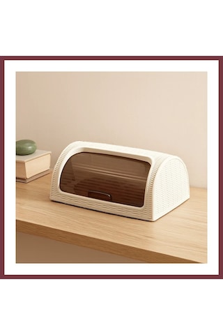 Storeşahin Sürgülü Kapak Ekmek Dolabı 420x274x180 Mm Beyaz Shn0720