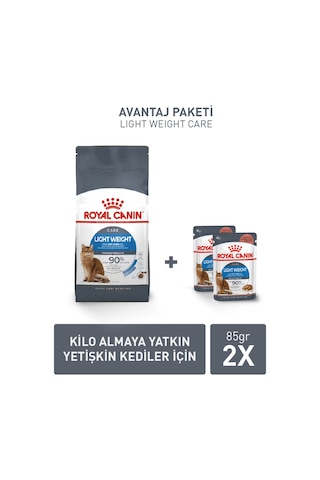 Light Weight Care 1.5 Kg + Light Weight Gravy X 2 Adet Hediye