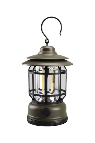 Açık Kamp Işık Kamp Alanı Fener Usb Şarj Edilebilir Yeşil Yeşil