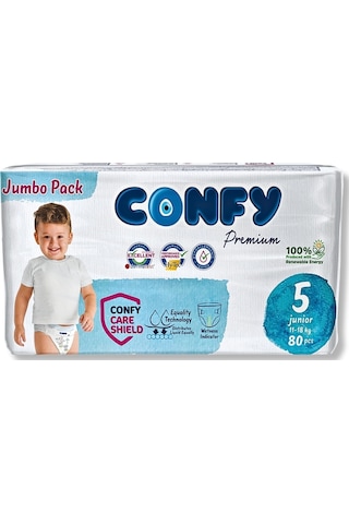 Premium 5 Numara Bebek Bezi Junior 11 - 18 Kg 80 Adet
