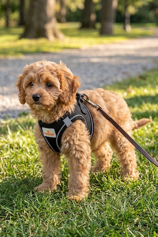 Kediler Ve Köpekler İçin Rahat, Dayanıklı Göğüs Tasması S Siyah