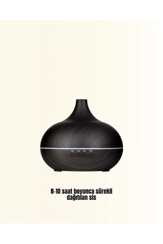 Home 7 Renk Işıklı Ultrasonik Hava Difüzörü Sessiz Ve Güvenli Kullanım
