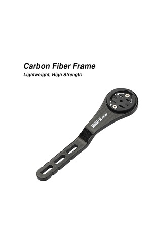 Vkemall Gub 692 Siyah Karbon Fiber Bisiklet Kodu Tablosu Tutucu: Hafif, Dayanıklı, Garmin/cat Eye/bryton Desteği, Kolay Kurulum Siyah