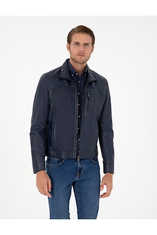 Pierre Cardin Erkek Lacivert Deri Mont-kaban 50300560-200 Lacivert