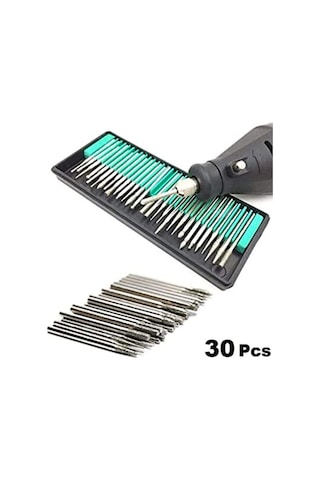 Merttools Rss 30 Parça Elmas Camcı Taşçı Gravür Uç Seti A Kalite