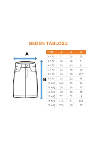 Kız Çocuk Kargo Keten Etek 2959 Pembe