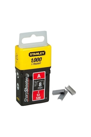 Stanley St1tra205t Zımba Teli 8mm 1000 Adet A Serisi