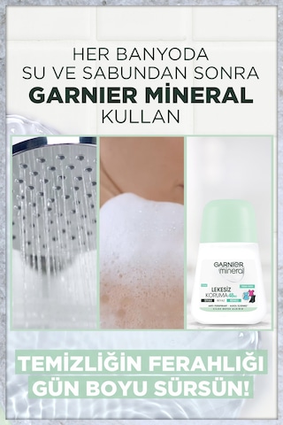 Garnier Mineral Lekesiz Koruma Kadın Roll-On Deodorant 50 ML