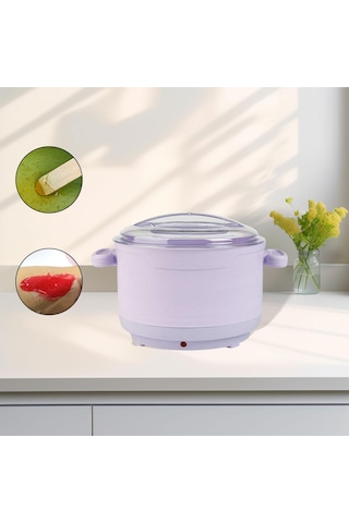 Homyl Ağda Isıtıcısı Ev Yumuşak Katlanabilir Büyük Mor