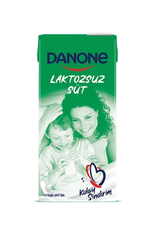 Danone Laktozsuz Süt 1 Lt X 6 Adet