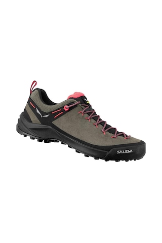 Salewa Wildfire Leather Kadın Deri Ayakkabı Bungee Gri/siyah Bungee Cord/black Çok Renkli
