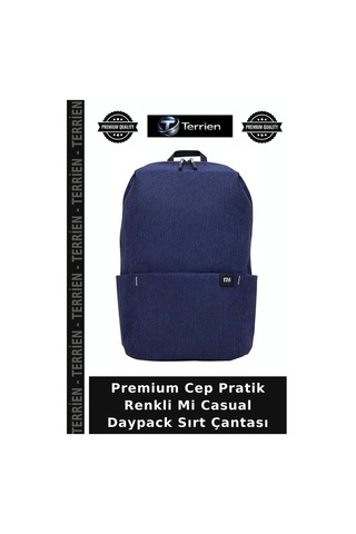 Terrien Premium Cep Pratik Renkli Mi Casual Daypack Sırt Çantası Diğer