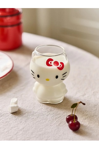 Roomi Figürlü Cam Bardak 285 Ml Hediye Paketiyle 480086051 Beyaz