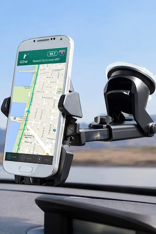 Mega Oto Market 360 Dönebilen Araç İçi Ve Masaüstü Telefon Tutucu Güçlü Vantuzlu Çok Yönlü Oto Telefon Standı
