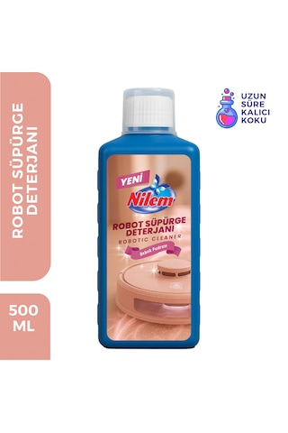 Nilem Robot Süpürge Deterjanı Bebek Pudrası Kokulu 500 Ml Tekli Nilem Robot Süpürge Deterjanı Bebek Pudrası Kokulu 500 Ml Tekli
