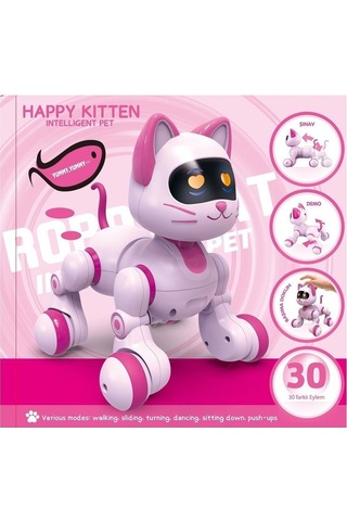 Vardem Uzaktan Kumandalı Interaktif Şarjlı Akıllı Kedi