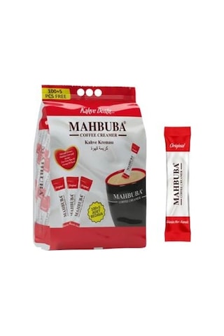 Mahbuba Kahve Kreması Beyazlatıcı Süt Tozu 100 + 5 Adet Hediyeli X 4,2 Gr