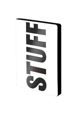 Nuuna Gri Noktalı A5 Defter Hot Stuff 55454 Çok Renkli