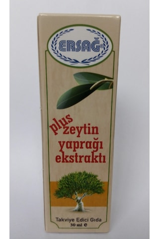 Ersağ Plus Zeytin Yaprağı Ekstraktı Gıda Takviyesi