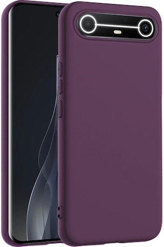 Microsonic Matte Silicone Tecno Spark Slim 5g Kılıf Mor -