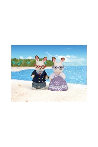 5190 Sylvanian Families, Çikolata Kulaklı Tavşan Anneanne Ve Dede, +3 Yaş