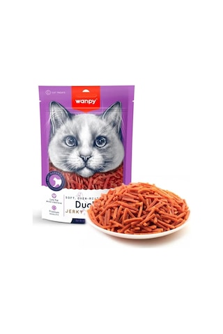 Wanpy Gerçek Ördek Fileto 80 Gr Yumuşak Kedi Ödülü