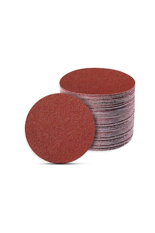50 Adet Cırt Zımpara 115 Mm Spiral Avuç Taşlama Karma Paket