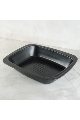 Guardini Fırın Tepsisi Siyah 39x32x7 Cm Çok Renkli