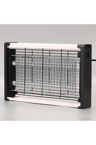 Aksesuarcı 6w - 220w/50hz İki Ledli Sinek Öldürücü, Ultraviole Işıklı Büyük Boy Sinek Öldürücü, Haşere