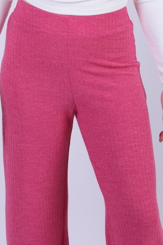 Armonika Kadın Fuşya Yumuşak Dokulu Likralı Pantolon Arm-26k001090