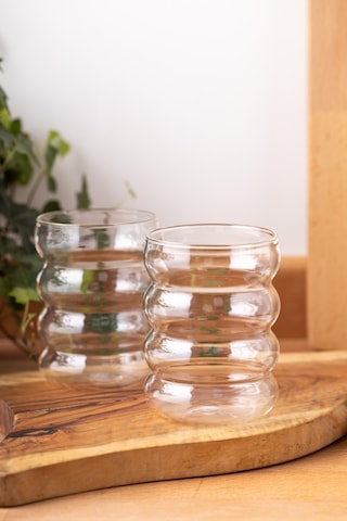 Coolin 2'li Borosilikat Cam Bardak 300ml