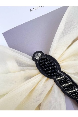 Slubov'u Kumaştan Yapılmış Dekoratif Yıldız Tanrıça Broşu 298643698 Siyah