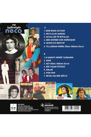 Neco En İyileriyle Neco Seni Bana Katsam Masumiyet Müzesi Lp Pl