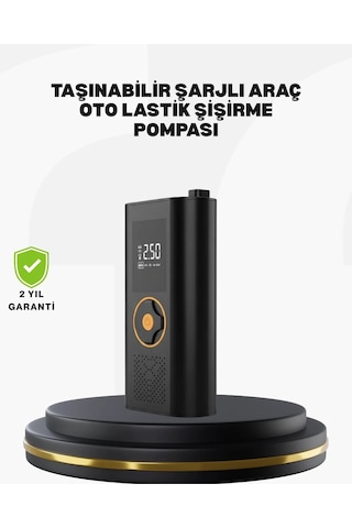 Diyar-ı Fırsat Taşınabilir Dijital Lastik Şişirme Cihazı Güvenli Ve Pratik Kullanım