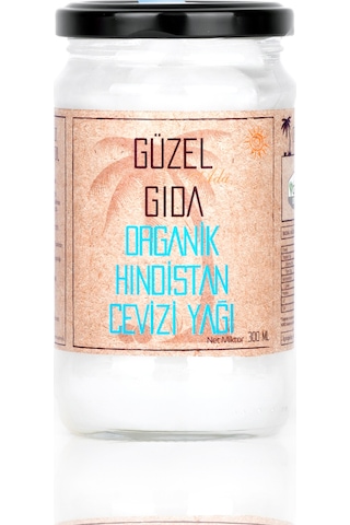 Güzel Ada Gıda Organik Hindistan Cevizi Yağı 300 ML