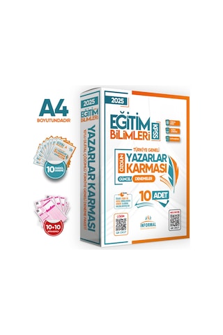 2026 MEB-AGS Tıpkı Basım & Eğitim Bilimleri Yazarlar Karması Türkiye Geneli D. Çözümlü Deneme Paketi