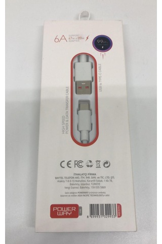 Lebron M6 Type-c To Usb-a Pd 67w 6a Şarj Ve Veri Aktarım Kablosu