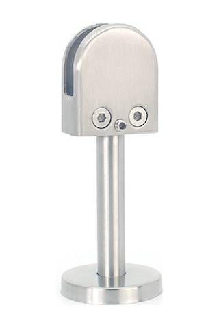 Sones 304 Paslanmaz Çelik Cam Balık Ağzı Destek Çubuğu Sabitleme Klipsi 14x100mm Çubukla, Özellikler: Xl