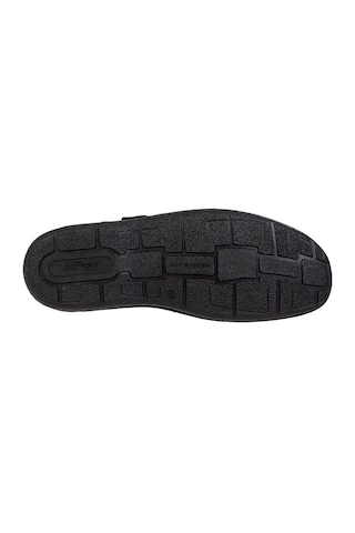 Dr. Flexer Dr.Flexer 816607 Hakiki Deri Erkek Büyük Numaralı Sandalet Siyah