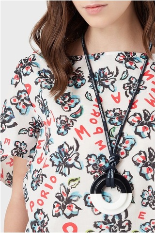 Emporio Armani Bayan Bluz 3L2K67 2Nd1Z F133-Beyaz