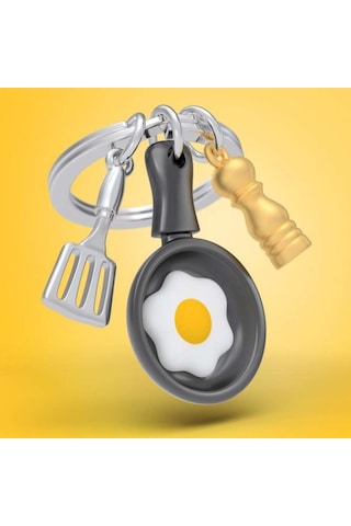 Metalmorphose Breakfastlove Kahvaltı Anahtarlık